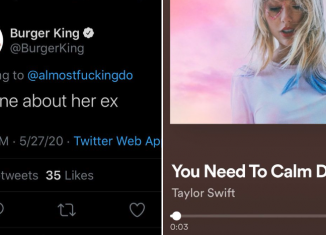 Taylor Swift vs Burger King